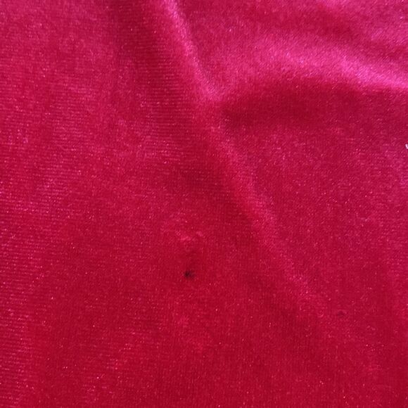 Linea Donatella Red Baby Doll Velour Christmas Slip  Dress Size XL - Picture 12 of 12